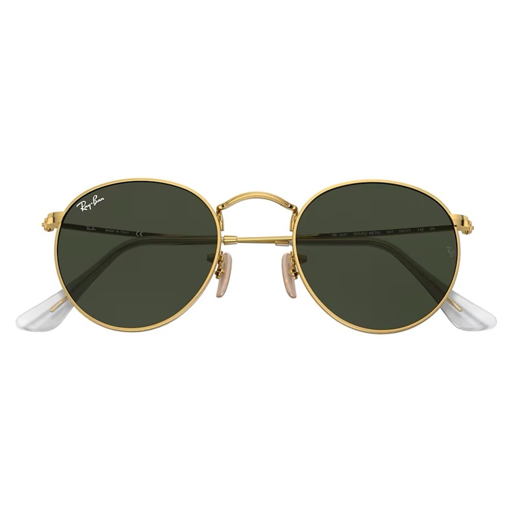 BLACK AND GOLD RAY BAN SUNGLASSES
